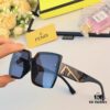 6931fd4c3a89a121ed54d9d1 Fendi New Retro Oversized Square Sunglasses for Women, Fashionable European and American Style Street Snap Celebrity Sun Glasses
