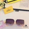 6931fd4d3a89a121ed54d9d4 Fendi New Retro Oversized Square Sunglasses for Women, Fashionable European and American Style Street Snap Celebrity Sun Glasses