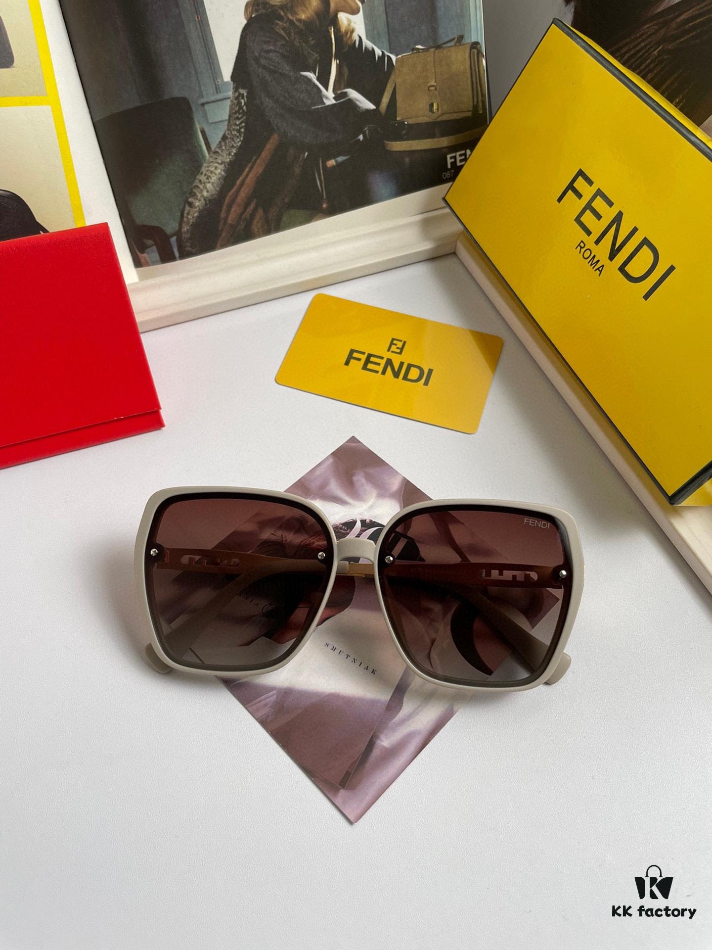 6931fd573a89a121ed54da5f Fendi Women's Polarized Sunglasses, Fashionable Face-Framing Design, Luxury Style, Model 7233
