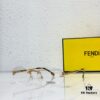 6931fd583a89a121ed54da6f FENDI Model: FE4075 Small Diamond-Embedded Frameless Eyeglasses Sunglasses Size: 57-19-145