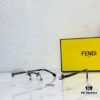 6931fd583a89a121ed54da72 FENDI Model: FE4075 Small Diamond-Embedded Frameless Eyeglasses Sunglasses Size: 57-19-145