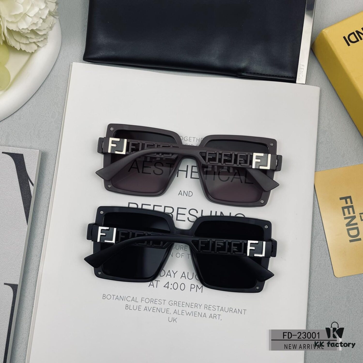 FENDI Italy | Polarized Sunglasses with TR90 Frame and Polylite Lenses