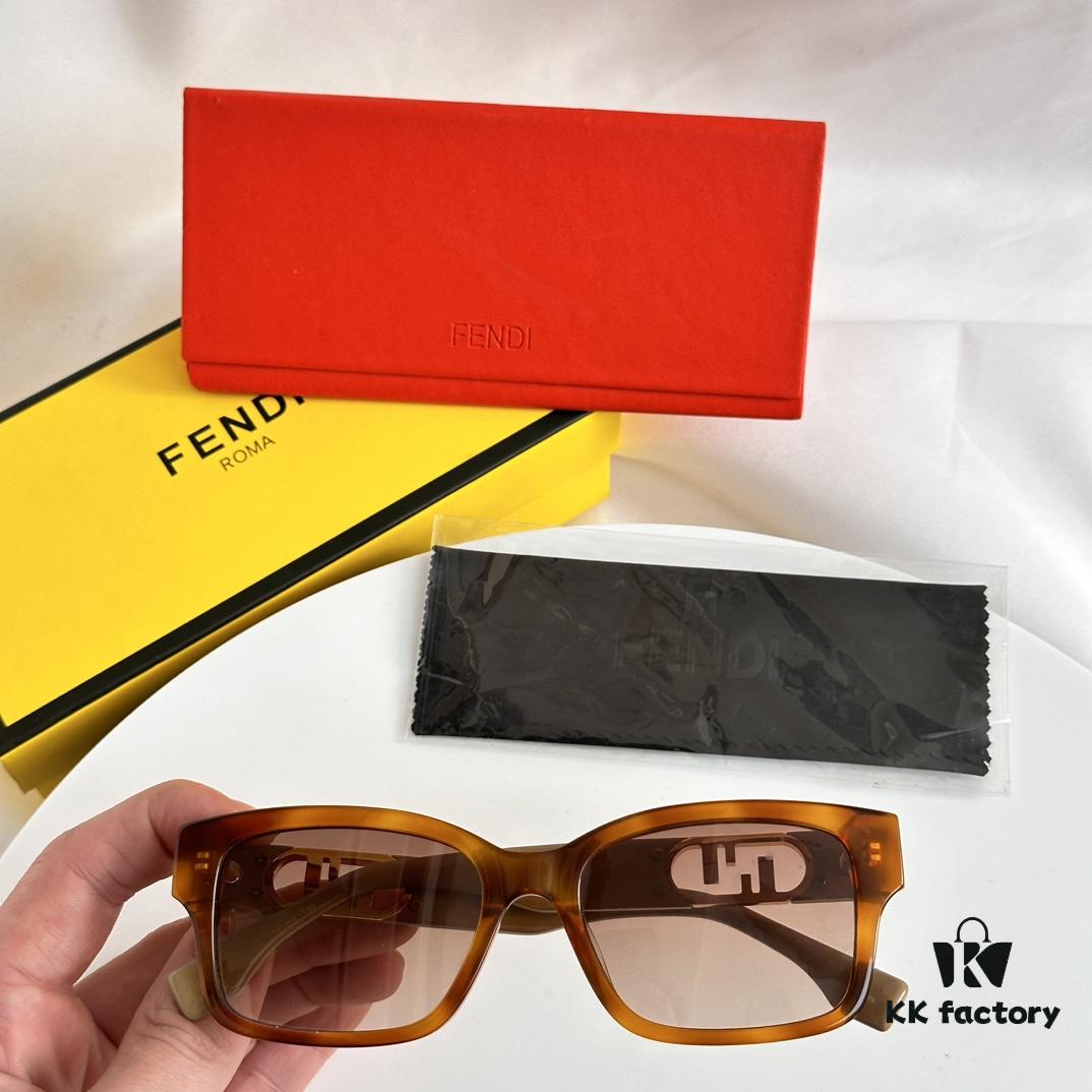 6931fd5b3a89a121ed54da98 Authentic FENDI Women's Sunglasses Summer 2022 New Arrival UV Protection Anti-Glare Eyewear FE40050F