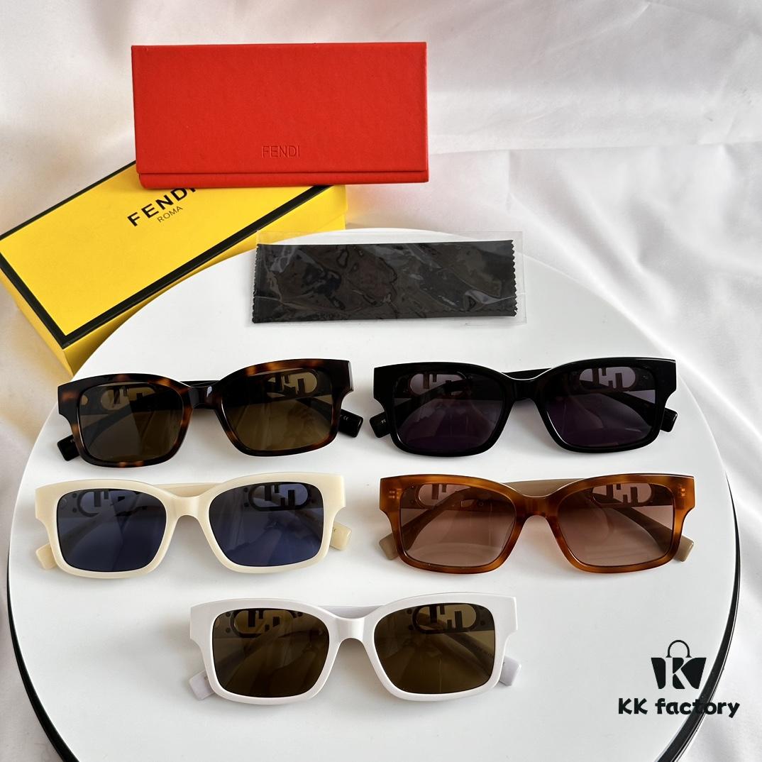 6931fd5b3a89a121ed54da9b Authentic FENDI Women's Sunglasses Summer 2022 New Arrival UV Protection Anti-Glare Eyewear FE40050F
