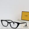 Fendi Folding Sunglasses with Logo Subtle Pattern