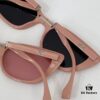 Fendi Folding Sunglasses with Logo Subtle Pattern