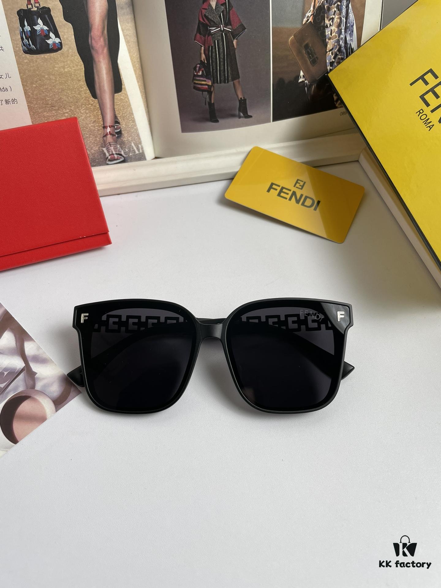 6931fd5e3a89a121ed54dab9 New Arrival: FENDI Women's Polarized Sunglasses with TR Frame, Imported POLAROID High-Definition Polarized Lenses, Metal Logo on Temples, Luxury Custom Design, Stylish and Elegant, Essential for Travel and Driving