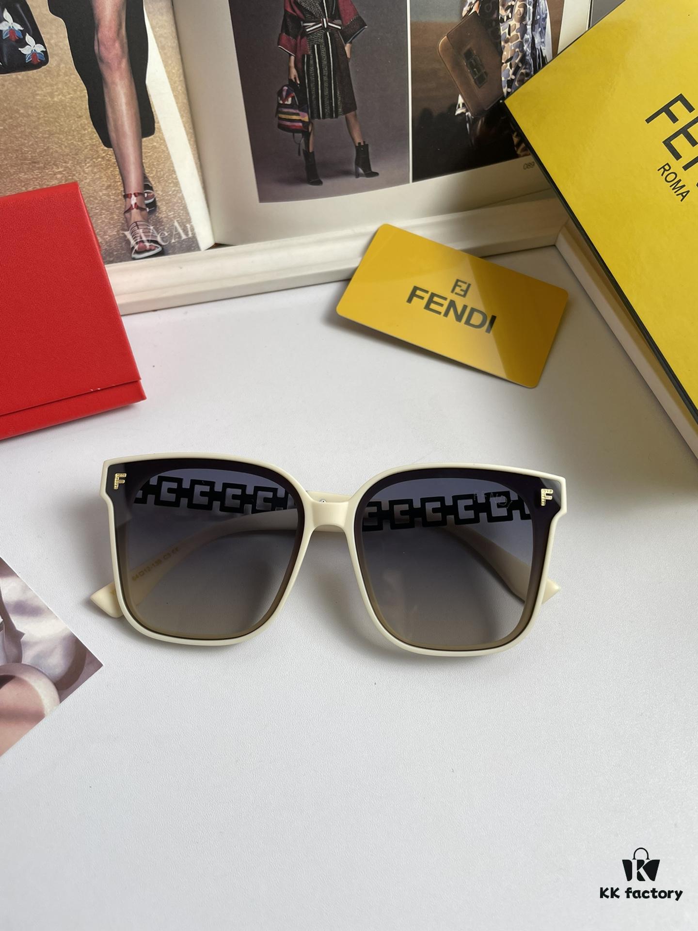 6931fd5e3a89a121ed54daba New Arrival: FENDI Women's Polarized Sunglasses with TR Frame, Imported POLAROID High-Definition Polarized Lenses, Metal Logo on Temples, Luxury Custom Design, Stylish and Elegant, Essential for Travel and Driving