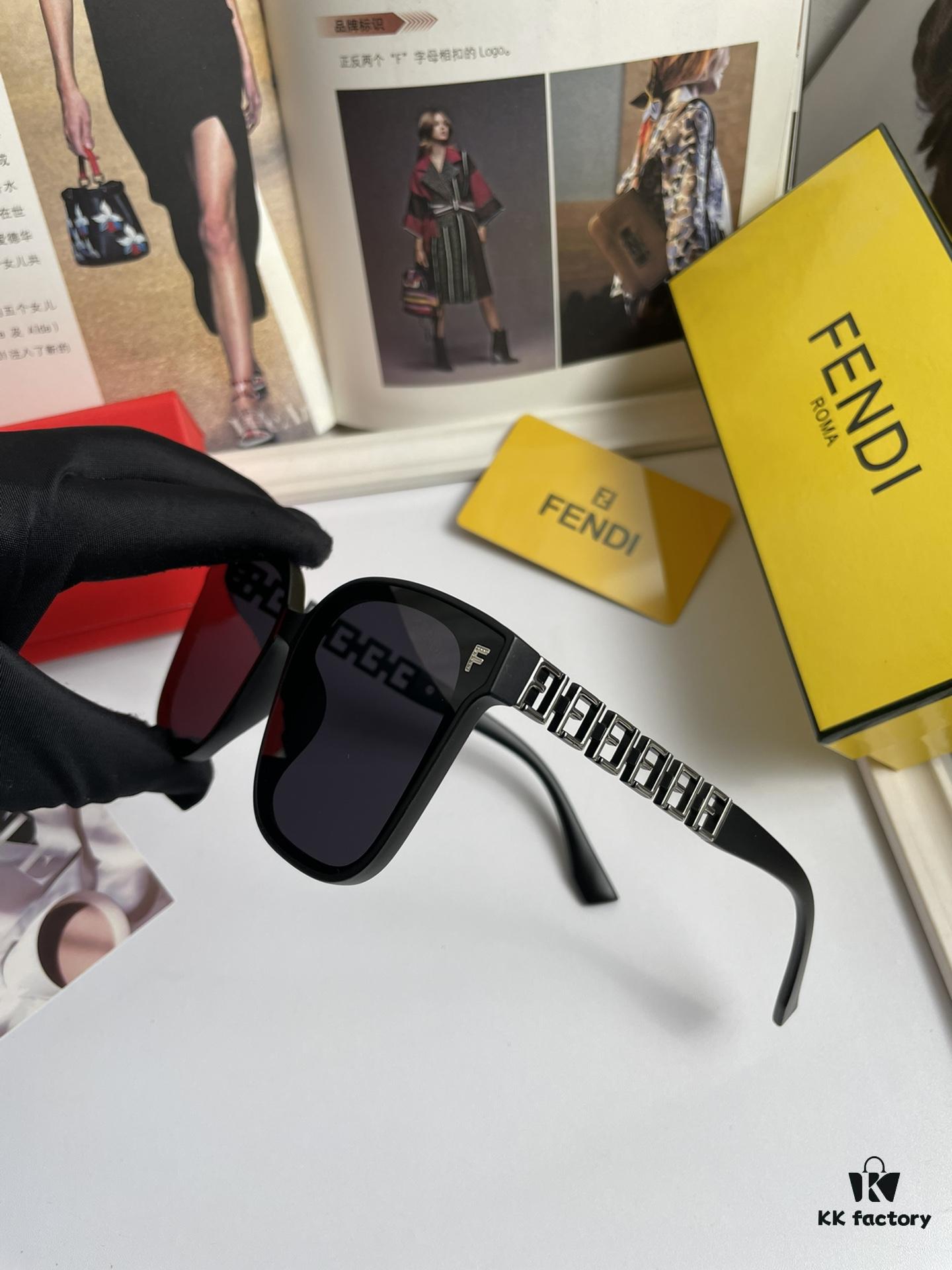 6931fd5e3a89a121ed54dabd New Arrival: FENDI Women's Polarized Sunglasses with TR Frame, Imported POLAROID High-Definition Polarized Lenses, Metal Logo on Temples, Luxury Custom Design, Stylish and Elegant, Essential for Travel and Driving