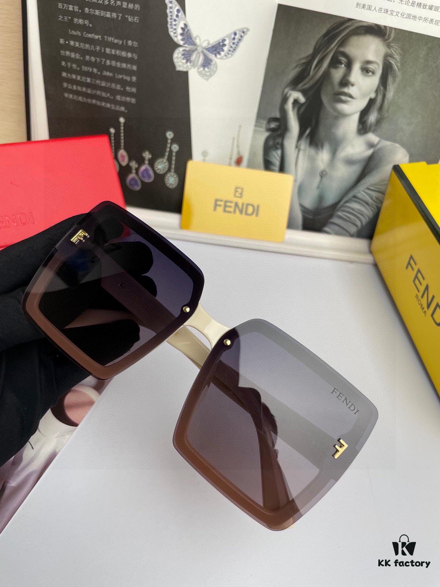 6931fd603a89a121ed54dad9 New Arrival: FENDI Women's Polarized Sunglasses, TR Frame with Imported Pola Vision HD Lenses, Metal Logo on Temples, High-End Custom Design, Stylish and Essential for Travel and Driving