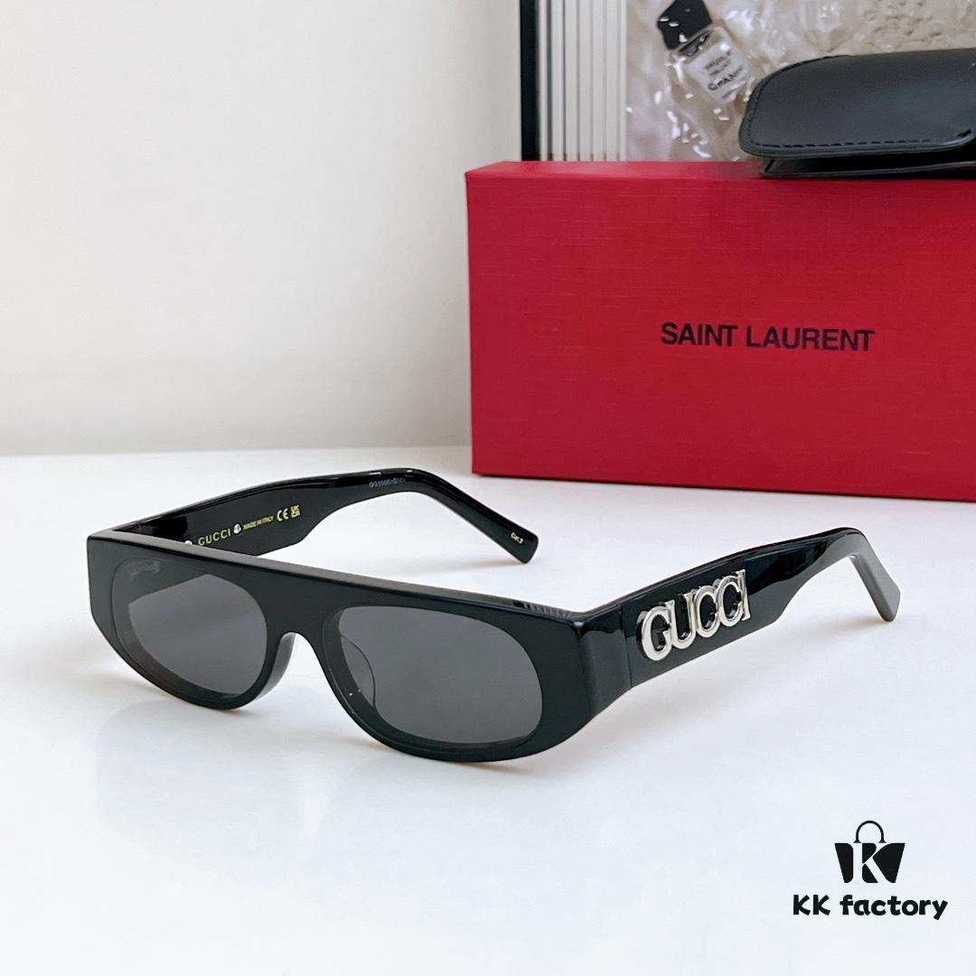 6931fd603a89a121ed54dadf 135 GUCCI High-Version Solid Flat Mirror Lens, Model: GG1771, True-to-Original Fit, Size: 51-16-140