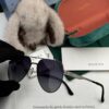 GUCCI 2025 New Unisex Polygonal Sunglasses G41805, Electroplated Finish, Non-Fading, Ultra-Lightweight and Highly Elastic Frame, Screw-Free Design, Unbreakable, HD Nylon Lenses, Premium Craftsmanship, Original Materials, Stylish and Versatile for Casual Wear