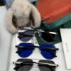 GUCCI 2025 New Unisex Polygonal Sunglasses G41805, Electroplated Finish, Non-Fading, Ultra-Lightweight and Highly Elastic Frame, Screw-Free Design, Unbreakable, HD Nylon Lenses, Premium Craftsmanship, Original Materials, Stylish and Versatile for Casual Wear
