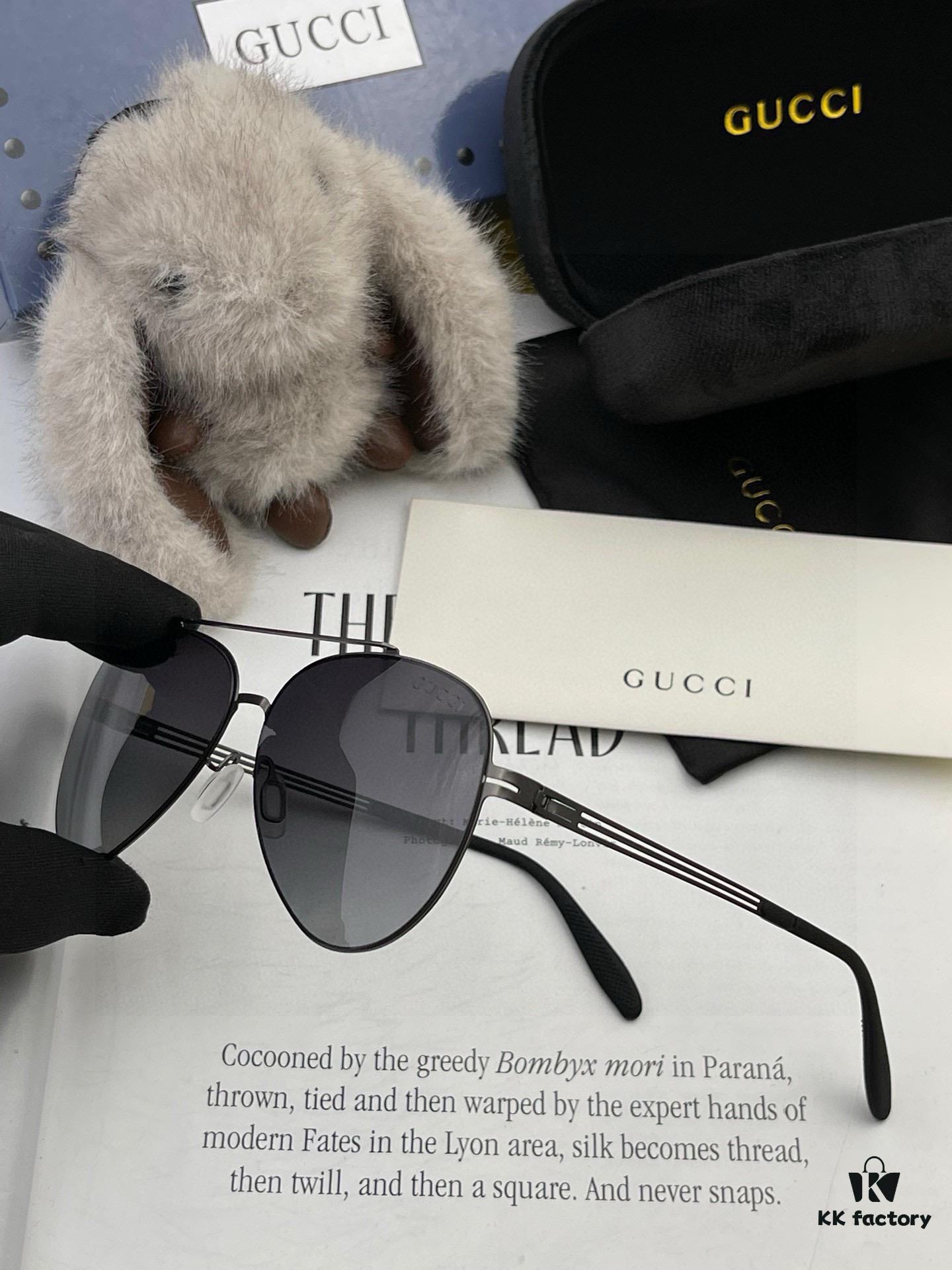 6931fd6c3a89a121ed54db82 GUCCI Men's Colorful Pilot Polarized Sunglasses