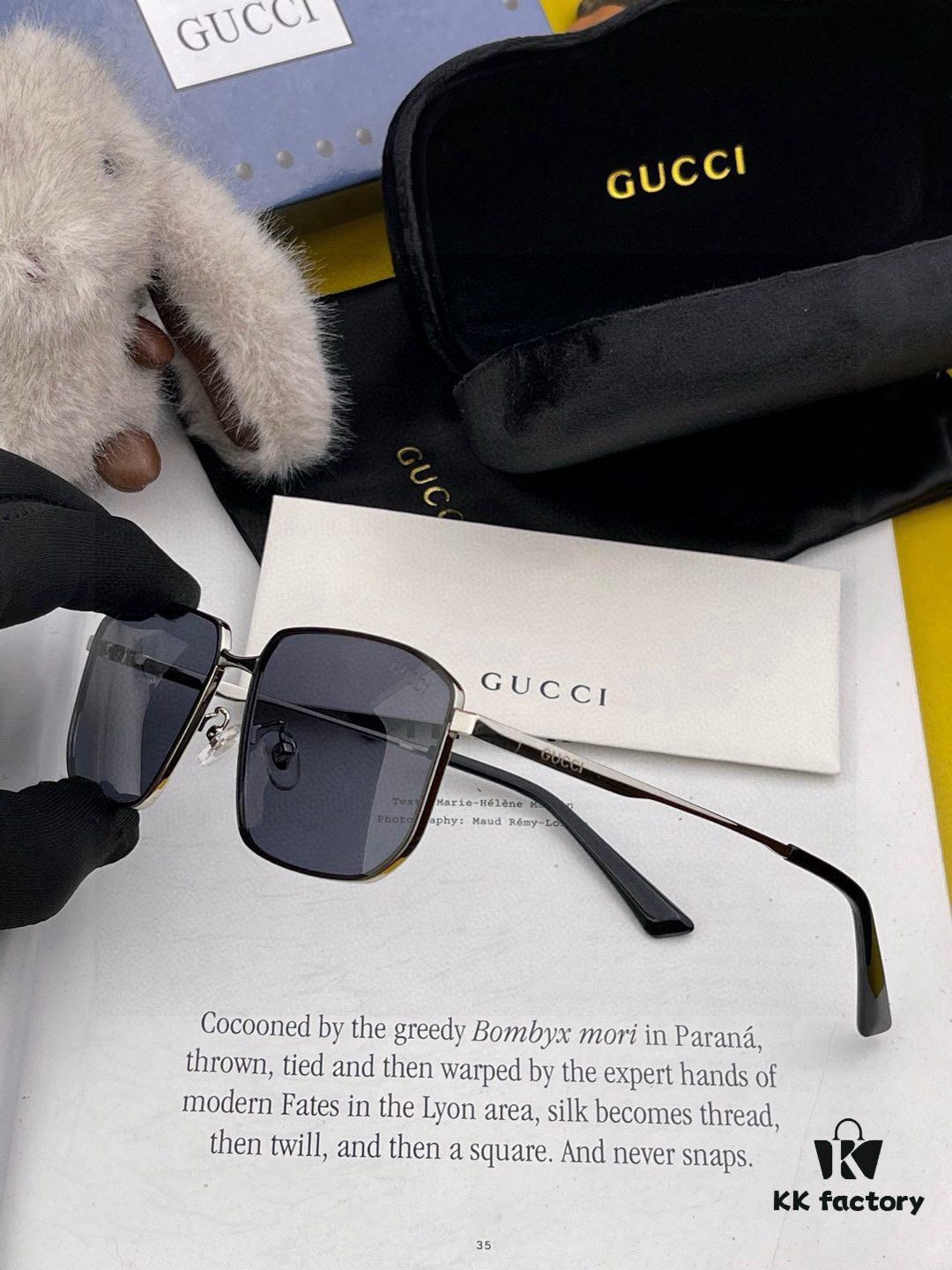 6931fd6d3a89a121ed54db8c GUCCI Men's Colorful Pilot Polarized Sunglasses