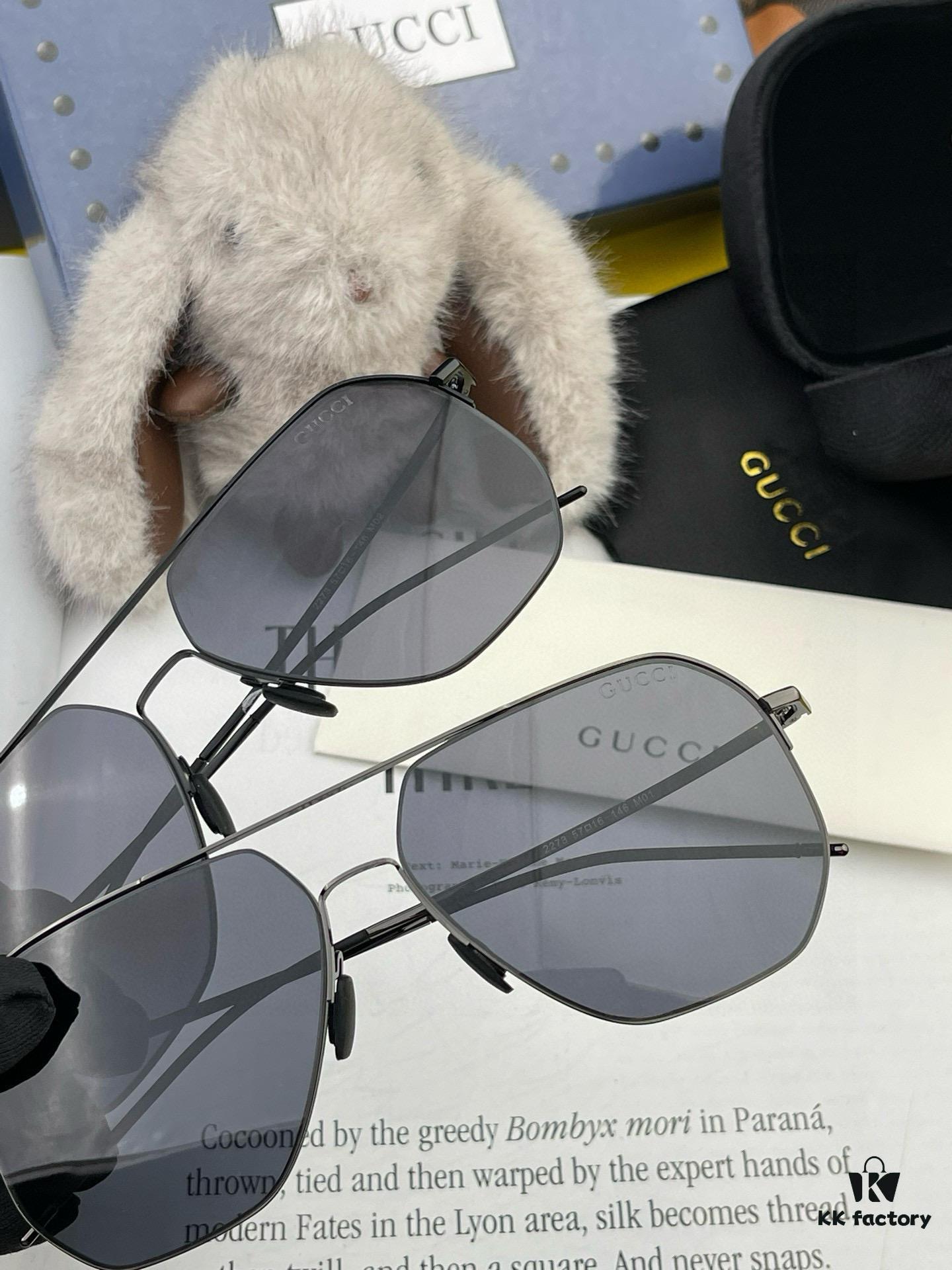 6931fd6e3a89a121ed54db95 GUCCI Men's Colorful Pilot Polarized Sunglasses