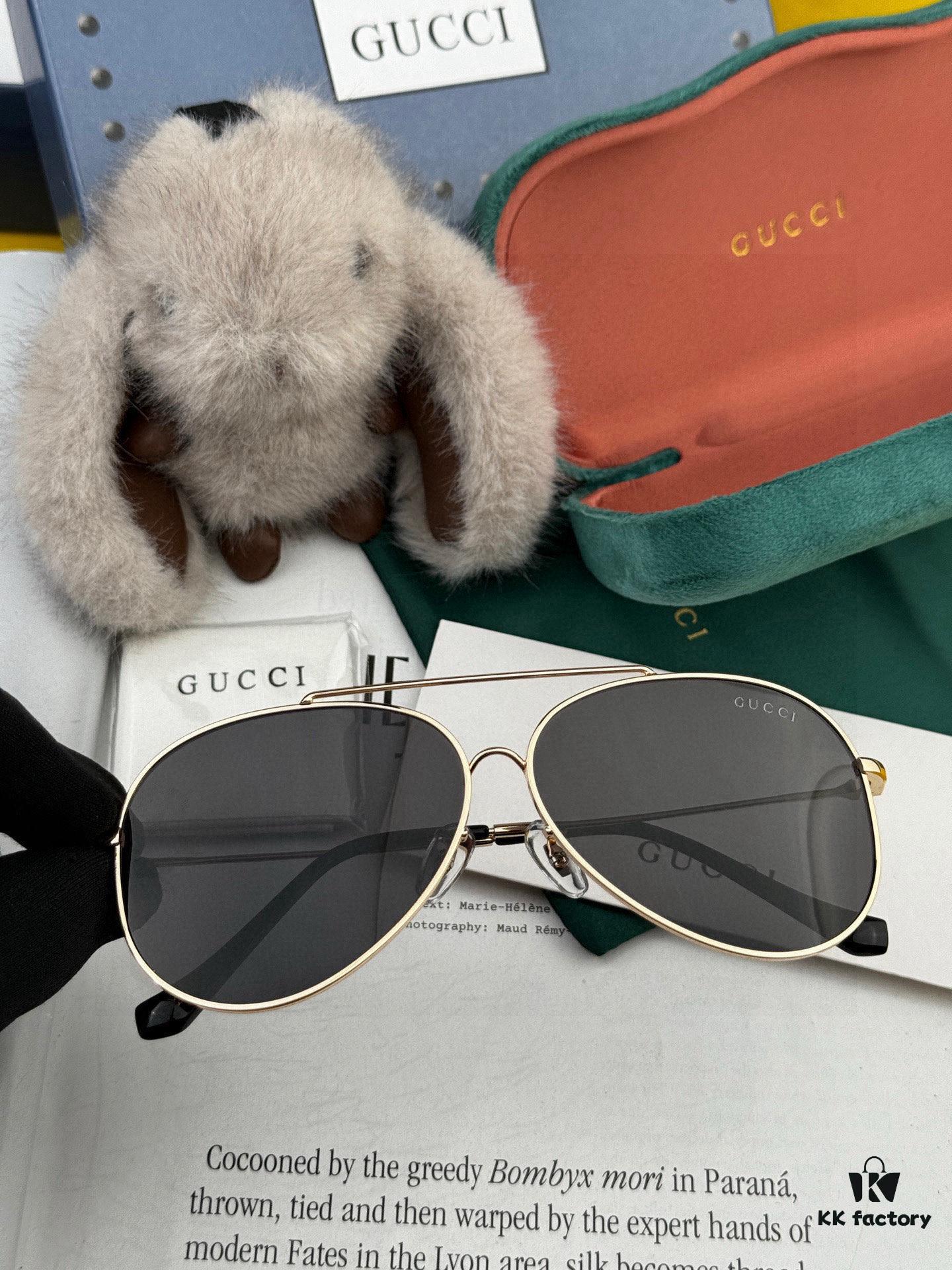 6931fd6e3a89a121ed54db9b Gucci High-Quality Unisex Sunglasses, Polarized Imported Polaroid Lenses, Aviator Style, UV Protection, Slimming Design for Driving and Fishing, Korean Fashion Men's Oversized Pilot Sunglasses Model: G2203