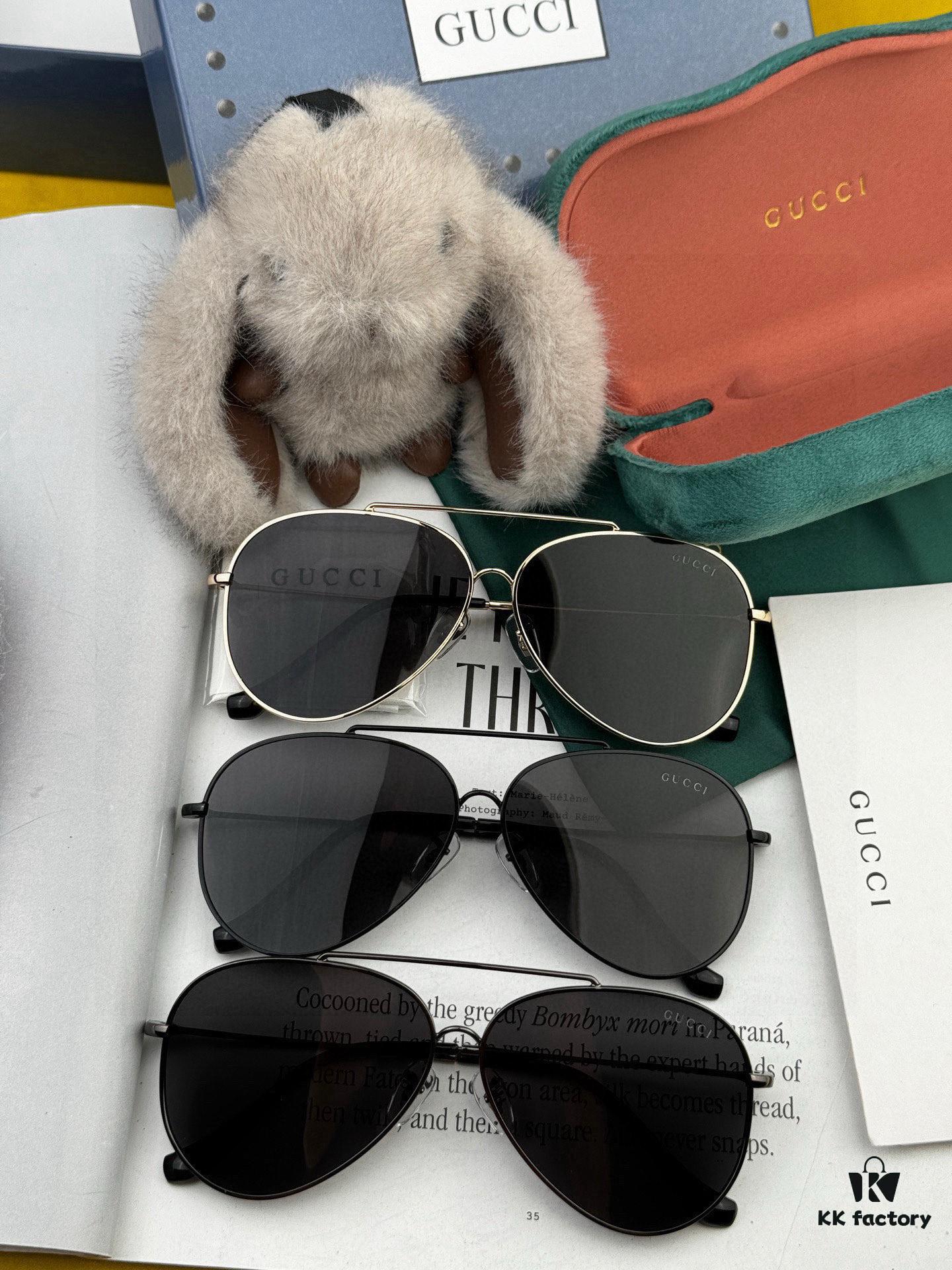 6931fd6f3a89a121ed54dba0 Gucci High-Quality Unisex Sunglasses, Polarized Imported Polaroid Lenses, Aviator Style, UV Protection, Slimming Design for Driving and Fishing, Korean Fashion Men's Oversized Pilot Sunglasses Model: G2203
