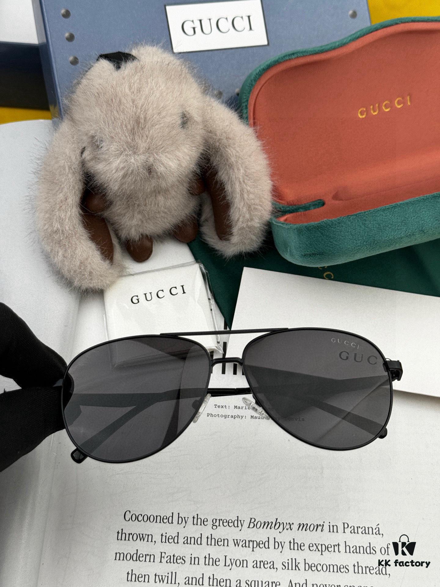 6931fd6f3a89a121ed54dba4 Gucci High-Quality Unisex Sunglasses, Imported Polarized Lenses by Polaroid, Aviator Style, UV Protection, Suitable for Driving and Fishing, Slimming and Stylish Design