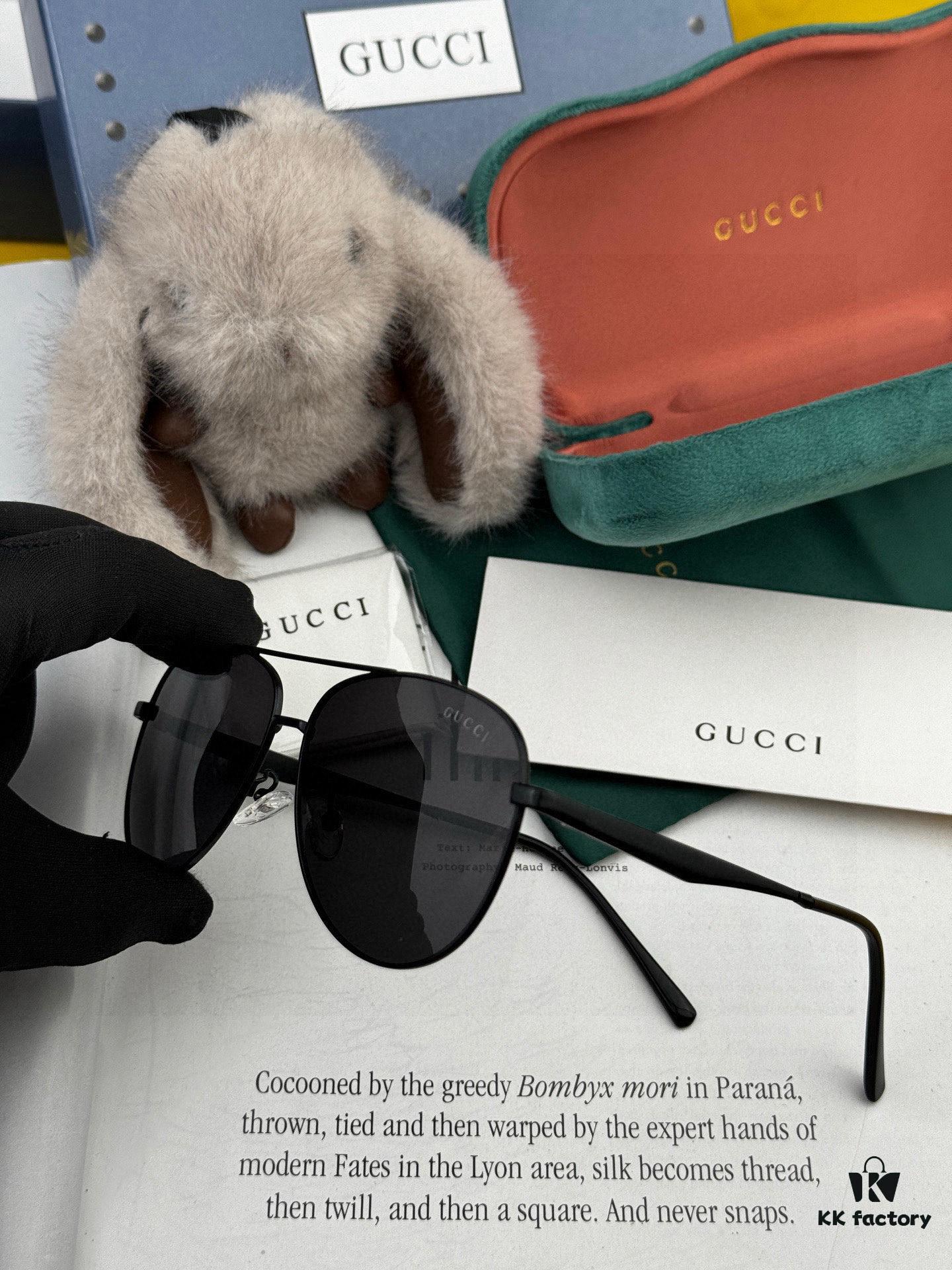 6931fd6f3a89a121ed54dba7 Gucci High-Quality Unisex Sunglasses, Imported Polarized Lenses by Polaroid, Aviator Style, UV Protection, Suitable for Driving and Fishing, Slimming and Stylish Design