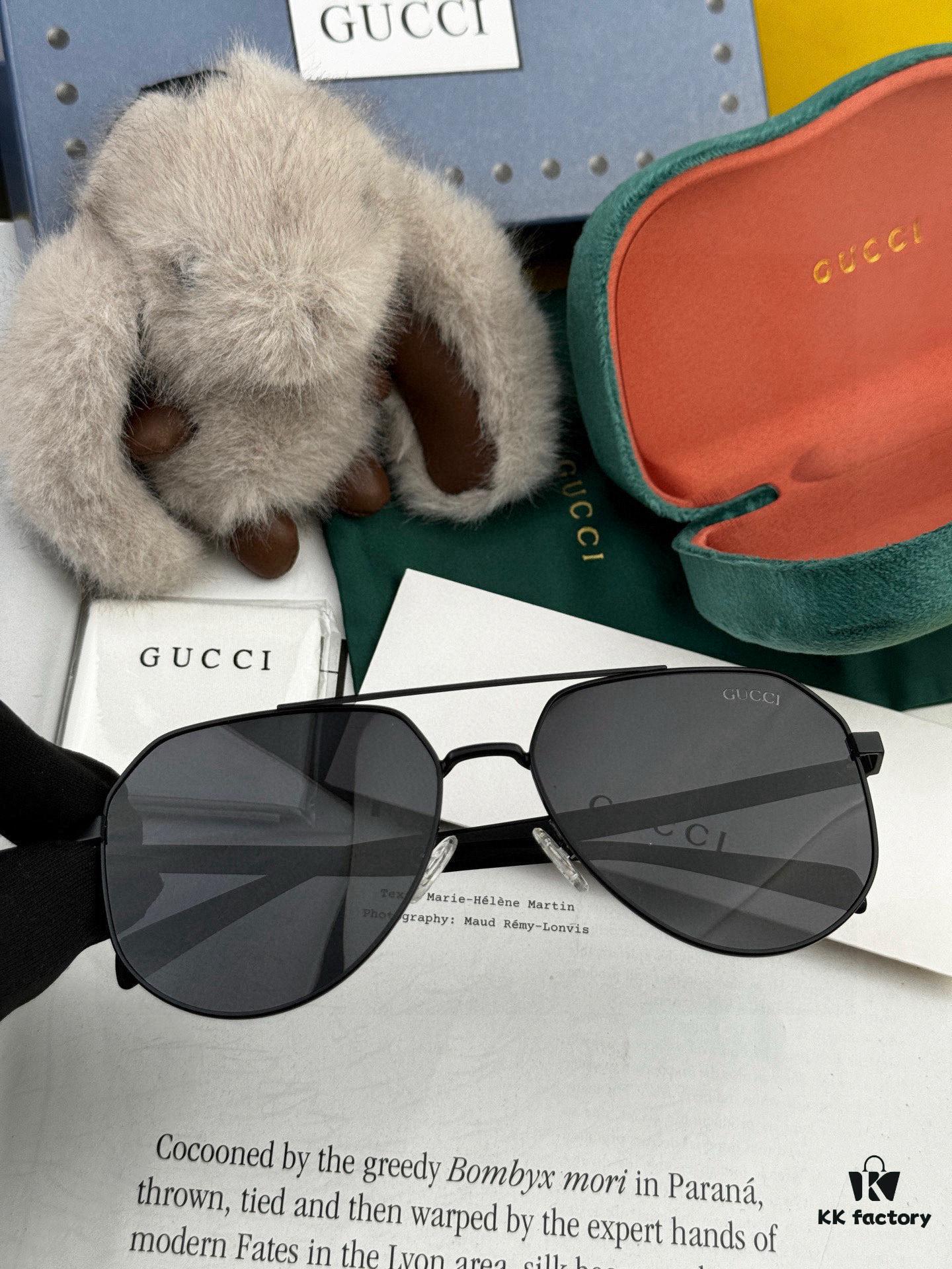 6931fd703a89a121ed54dbac Gucci High-Quality Unisex Sunglasses, Polarized Pilot Frames with Imported Polaroid Lenses, Stylish and Slimming Aviator Design for Driving, Fishing, and Outdoor Use, Korean Fashion Style, Model: G5381