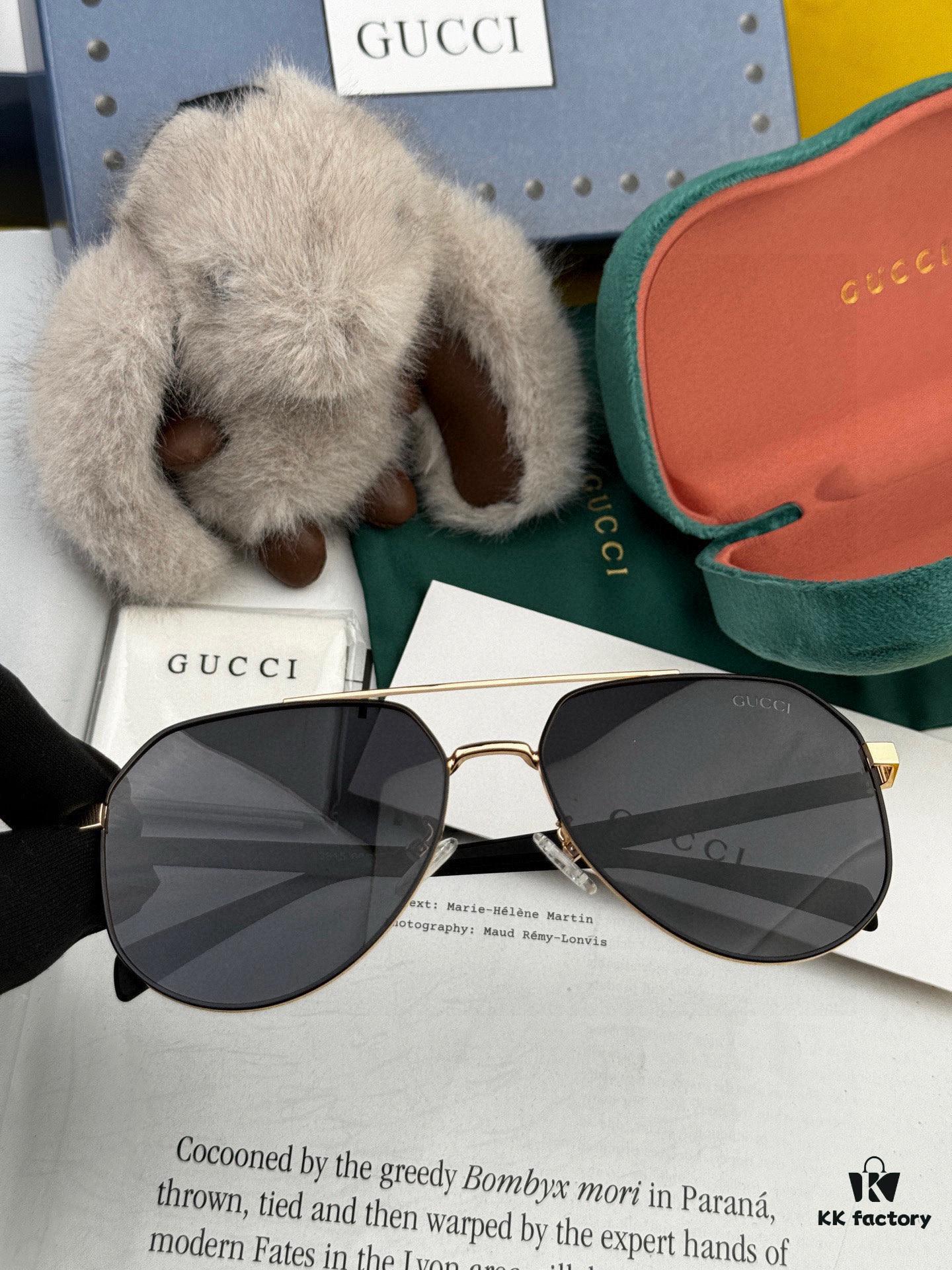 6931fd703a89a121ed54dbad Gucci High-Quality Unisex Sunglasses, Polarized Pilot Frames with Imported Polaroid Lenses, Stylish and Slimming Aviator Design for Driving, Fishing, and Outdoor Use, Korean Fashion Style, Model: G5381