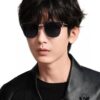 GUCCI - Polarized Sunglasses 2025 Spring New Arrival Trendy Fashion Square Frame Polarized Sunglasses High Quality Comfortable Wear Influencer Style Sunglasses for Women HD Polarized Lens