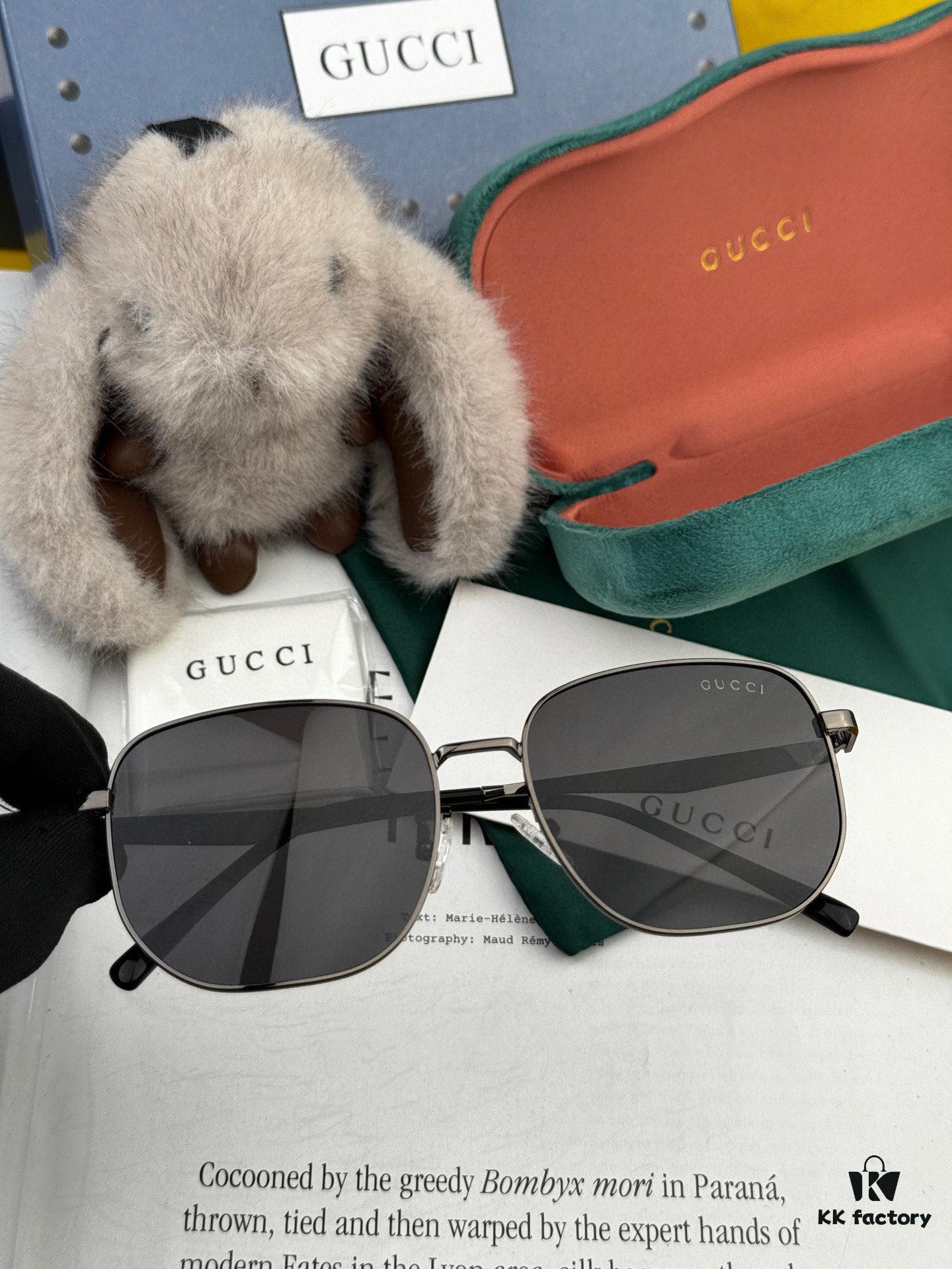 6931fd713a89a121ed54dbbe Gucci High-Quality Unisex Sunglasses with Imported Polarized Lenses, Stylish Oversized Aviator Design for Driving and Fishing, UV Protection