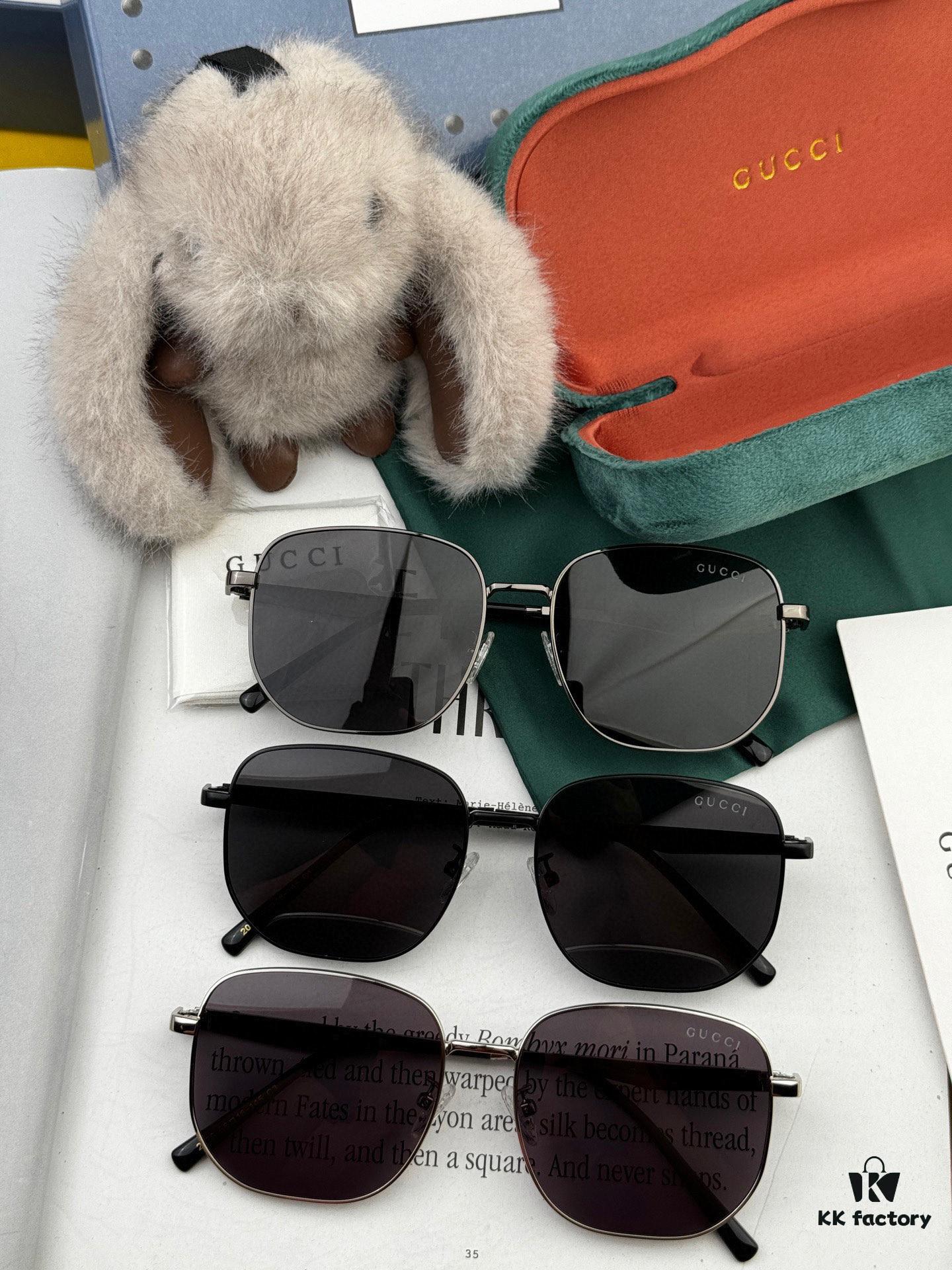 6931fd713a89a121ed54dbc4 Gucci High-Quality Unisex Sunglasses with Imported Polarized Lenses, Stylish Oversized Aviator Design for Driving and Fishing, UV Protection
