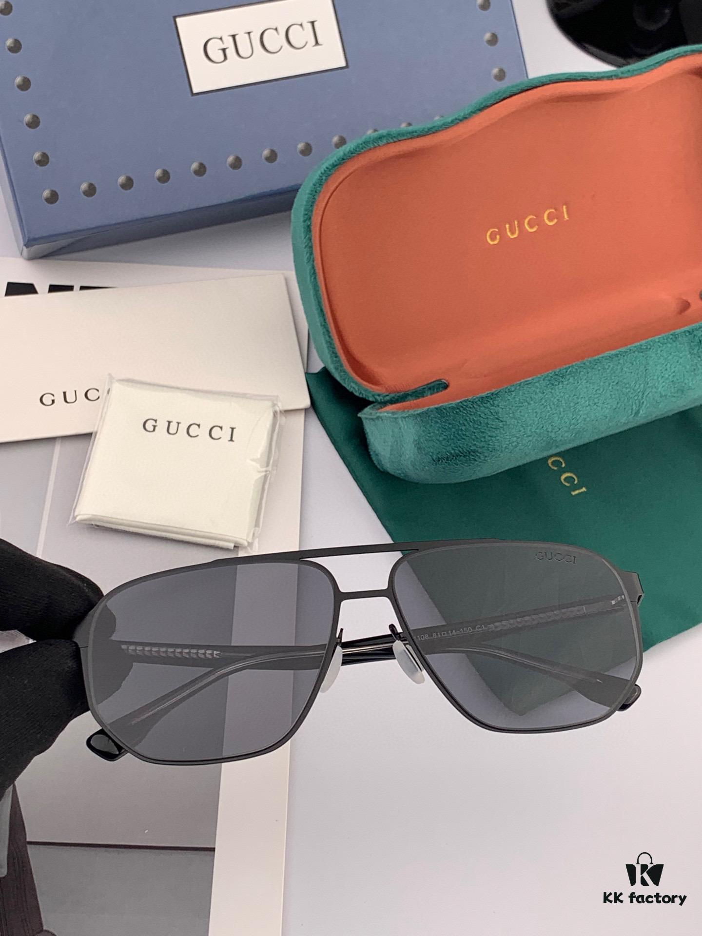 6931fd723a89a121ed54dbc8 GUCCI Men's Colorful Pilot Polarized Sunglasses