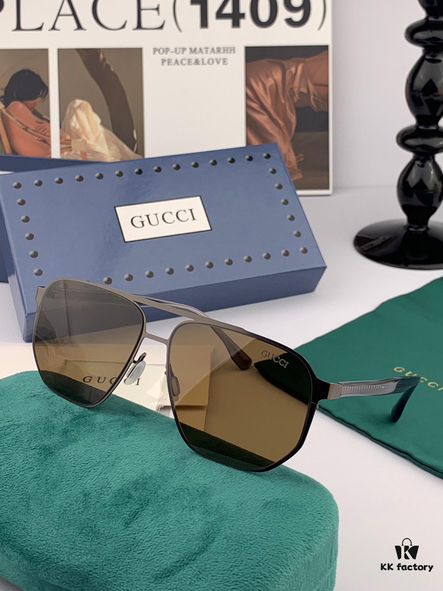 6931fd723a89a121ed54dbcb GUCCI Men's Colorful Pilot Polarized Sunglasses