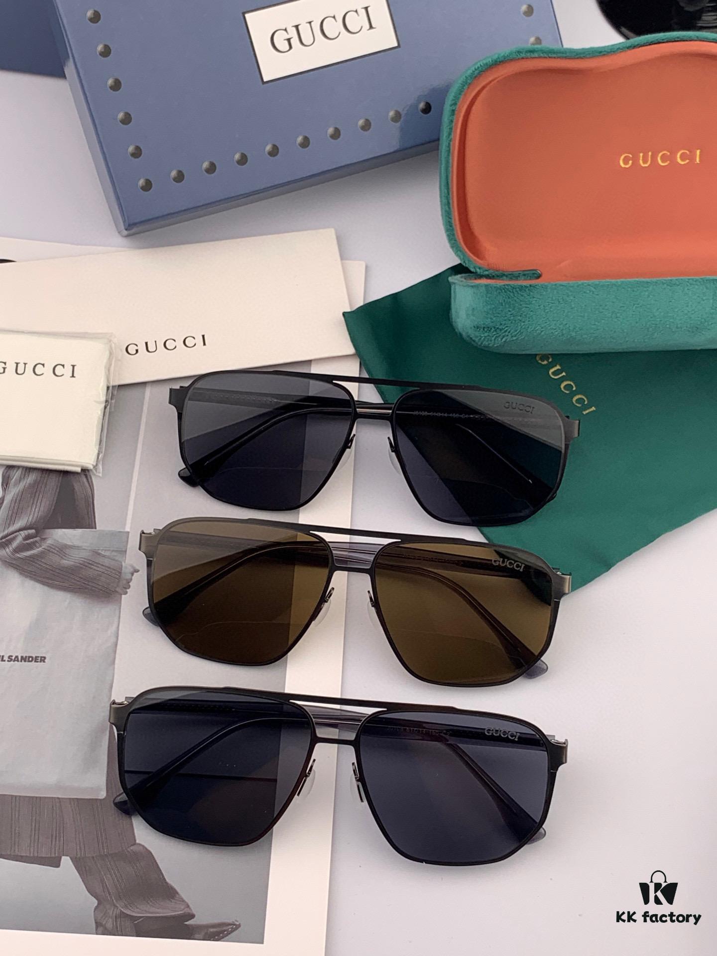 6931fd723a89a121ed54dbcd GUCCI Men's Colorful Pilot Polarized Sunglasses