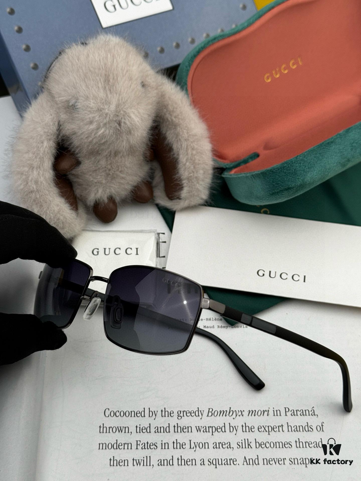 6931fd733a89a121ed54dbda GUCCI Men's Colorful Pilot Polarized Sunglasses