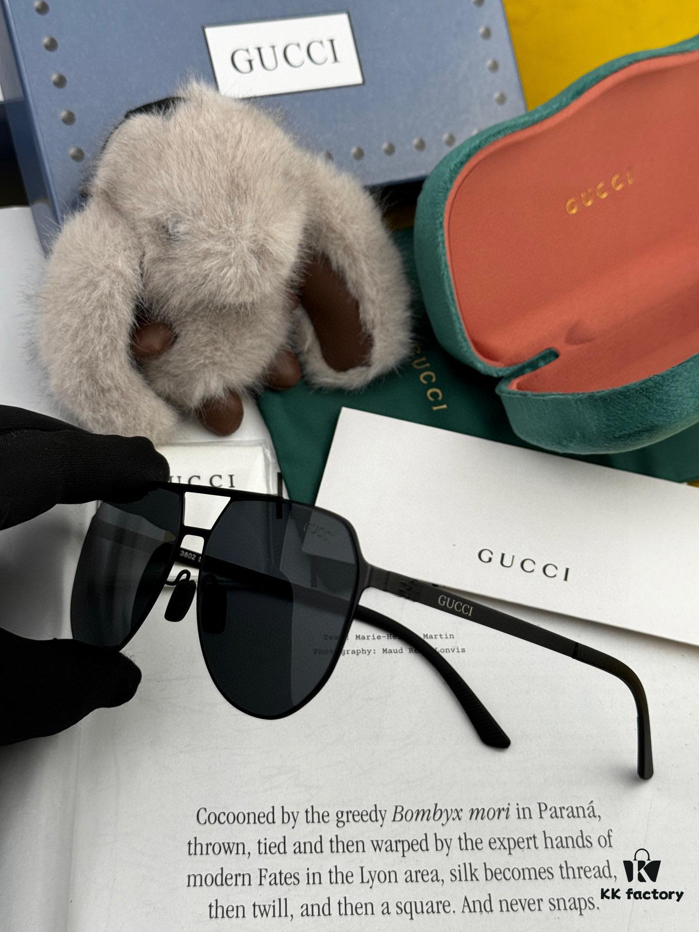 6931fd753a89a121ed54dbf0 GUCCI Men's Colorful Pilot Polarized Sunglasses