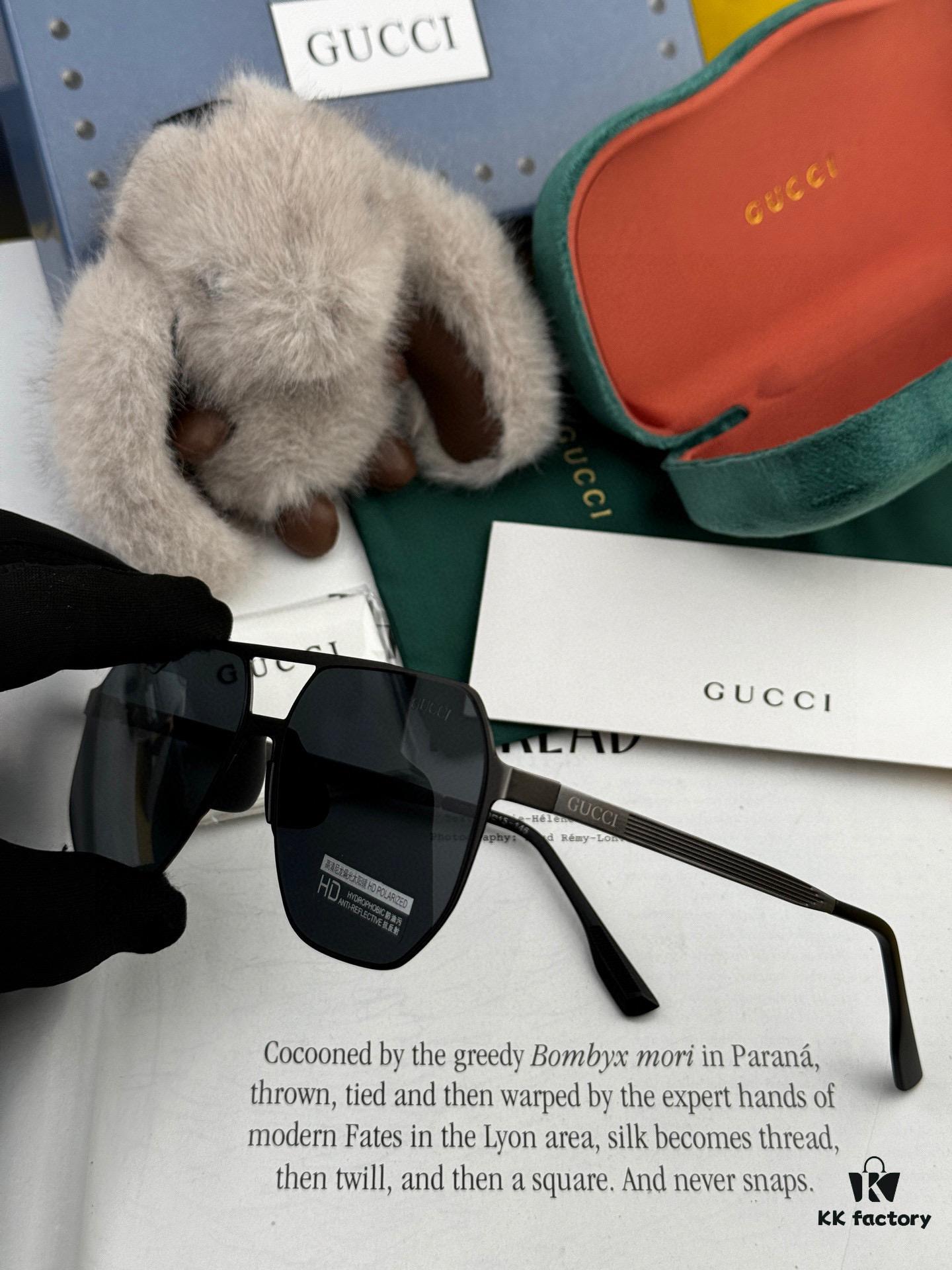 6931fd753a89a121ed54dbf7 GUCCI Men's Colorful Pilot Polarized Sunglasses