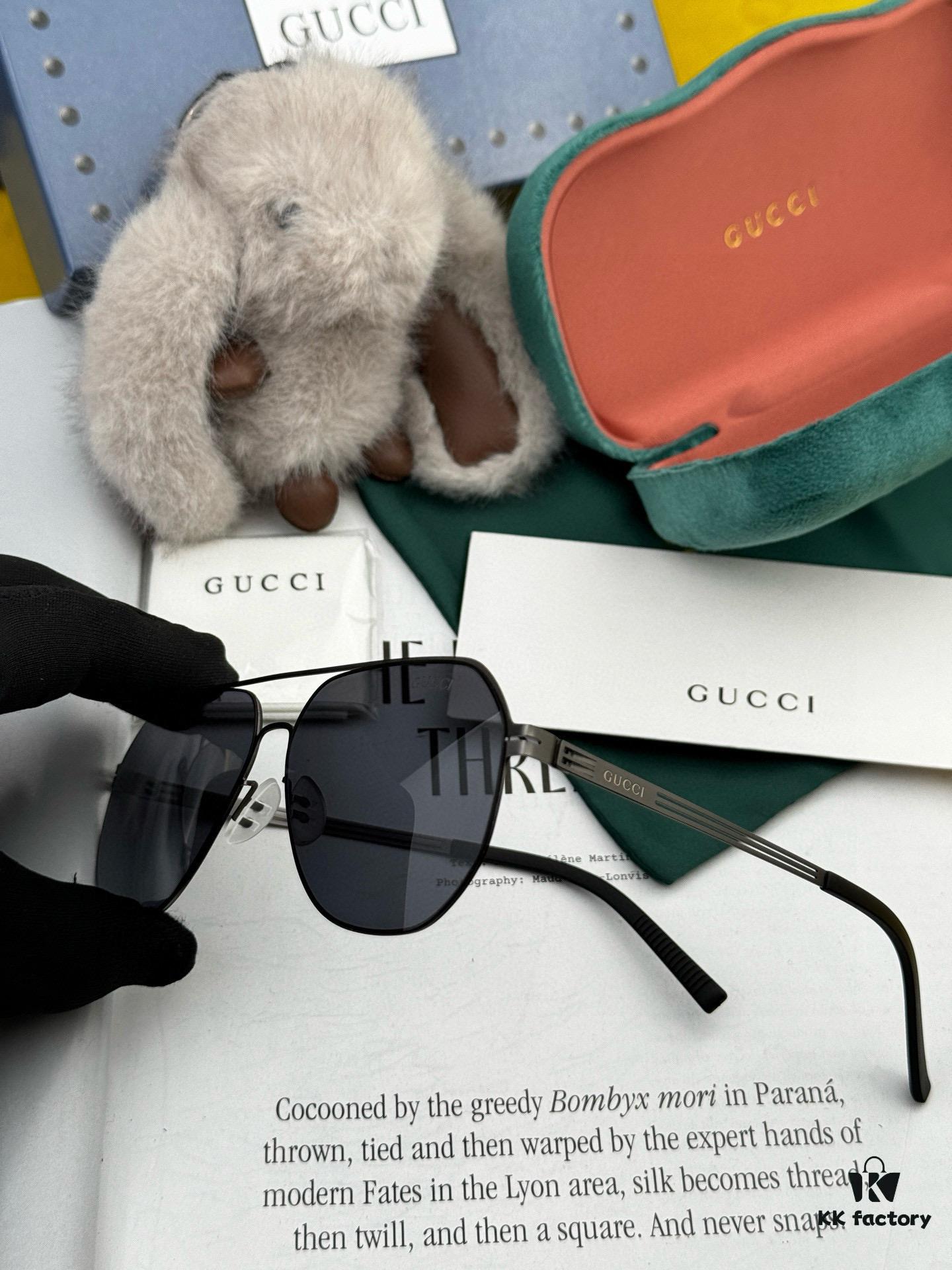 6931fd763a89a121ed54dc00 GUCCI 2025 New Unisex Polygonal Sunglasses G911, Electroplated Finish, Ultra-Lightweight and Highly Elastic Frame, Screw-Free Design, Unbreakable, High-Definition Nylon Lenses