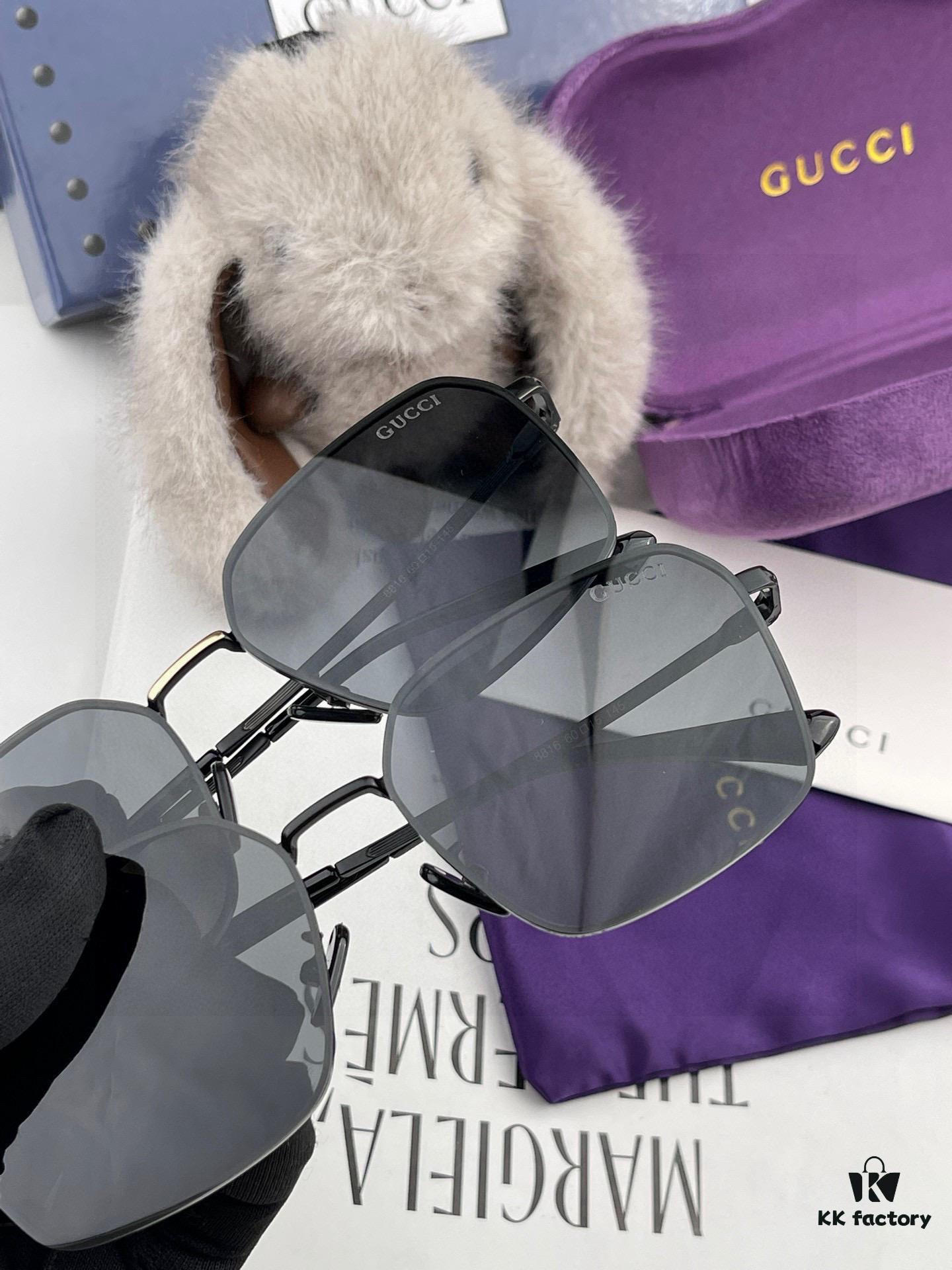6931fd773a89a121ed54dc13 GUCCI Men's Colorful Pilot Polarized Sunglasses