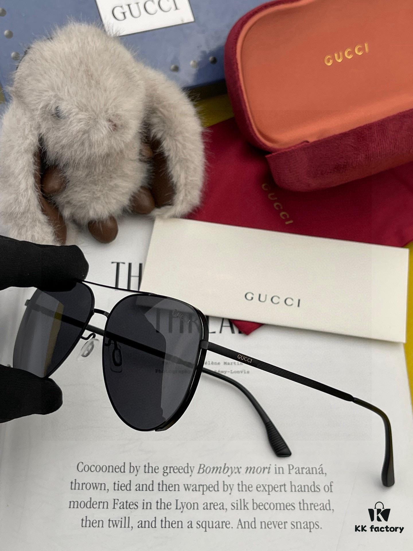 6931fd783a89a121ed54dc1a GUCCI Men's Colorful Pilot Polarized Sunglasses