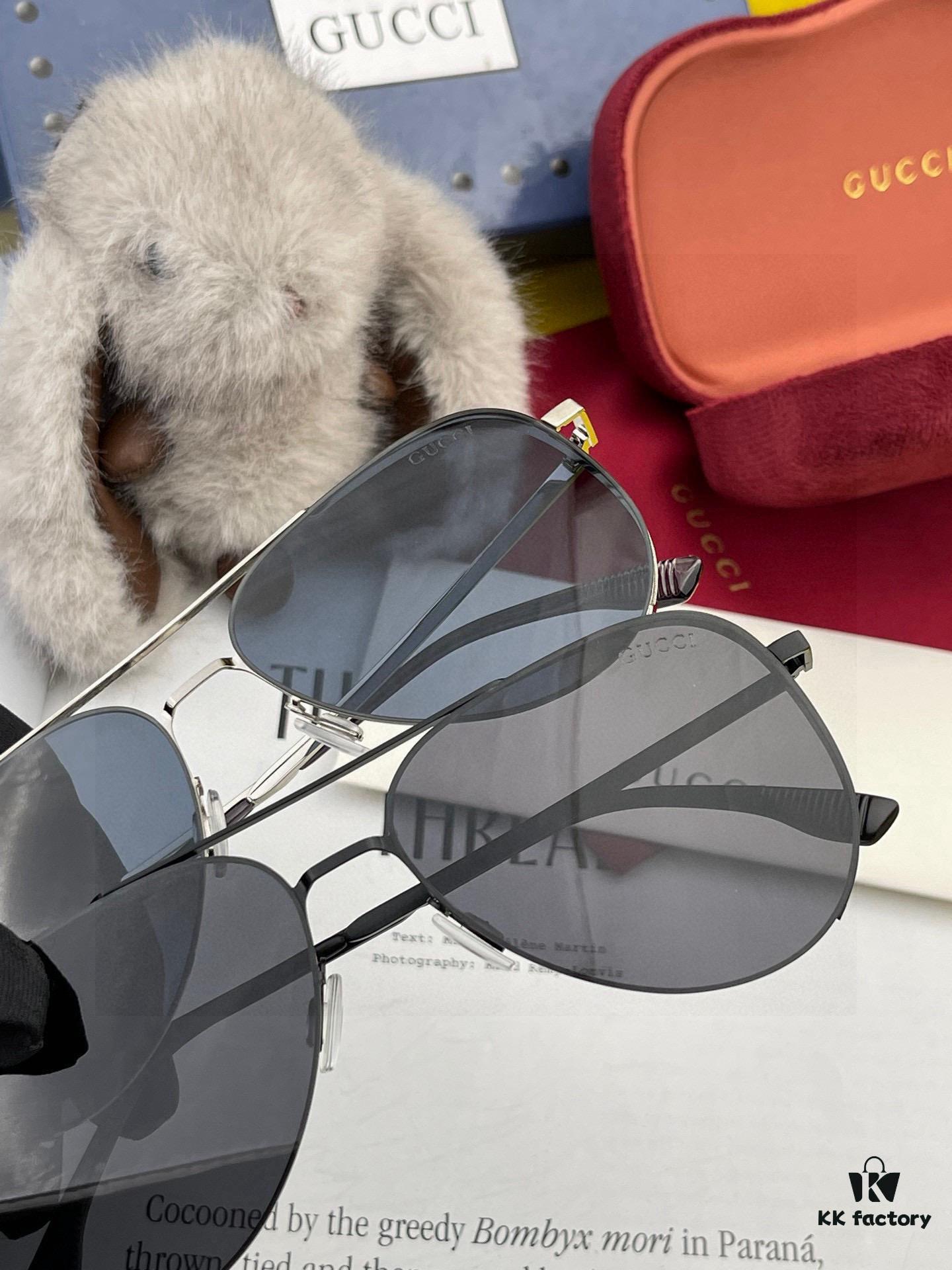 6931fd783a89a121ed54dc1c GUCCI Men's Colorful Pilot Polarized Sunglasses