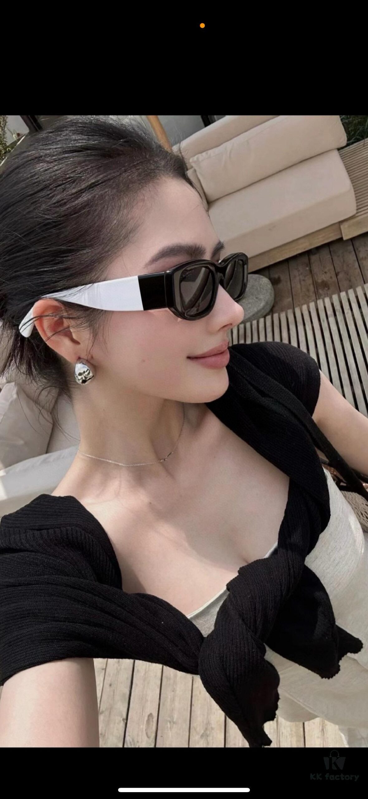 GUCCI 2025 Spring New One-Piece Sunglasses, Oversized Unisex Sun Glasses