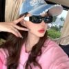 GUCCI 2025 Spring New One-Piece Sunglasses, Oversized Unisex Sun Glasses