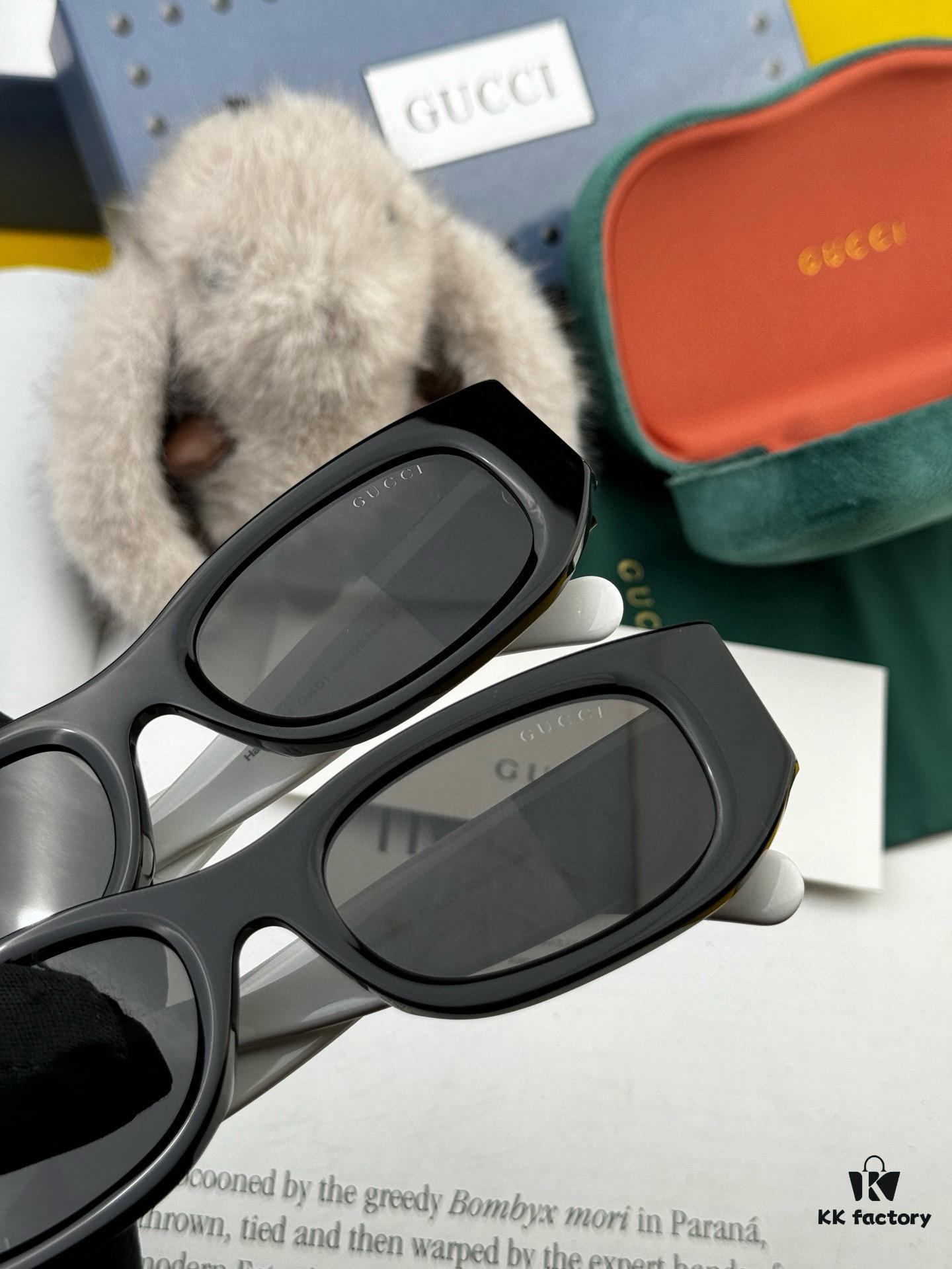 GUCCI 2025 Spring New One-Piece Sunglasses, Oversized Unisex Sun Glasses