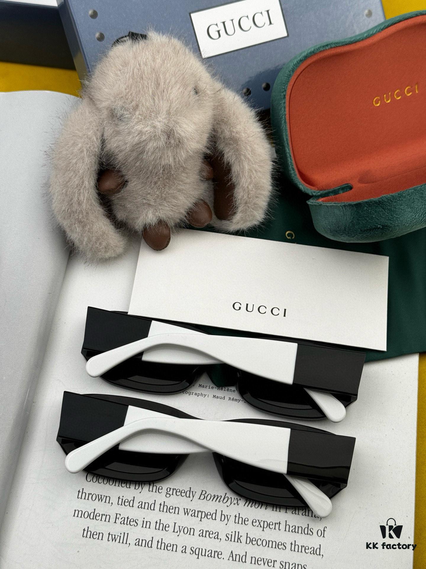 GUCCI 2025 Spring New One-Piece Sunglasses, Oversized Unisex Sun Glasses