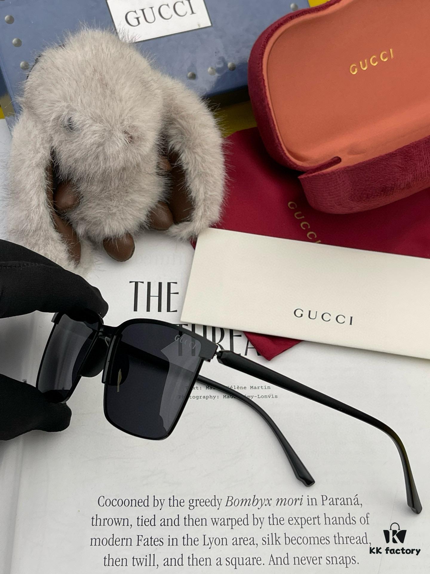 GUCCI 2025 New Couple's Polarized Sunglasses, Premium Quality, Unique Design, Fits All Face Shapes, Classic and Stylish Unisex Sunglasses