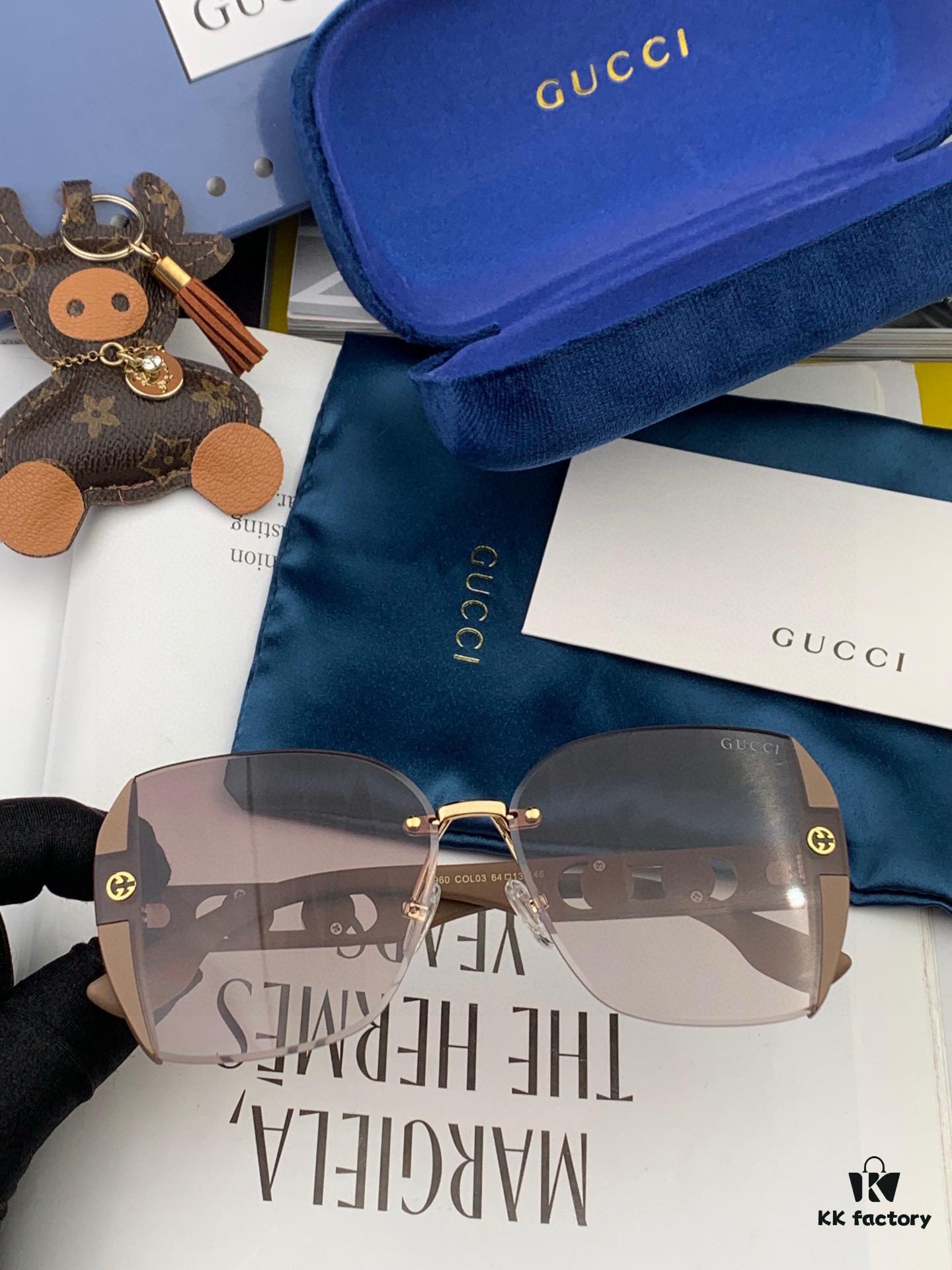 6931fd7c3a89a121ed54dc4f 【GUCCI】2025 Spring New Arrival Trendy Fashion Square Frame Sunglasses High Quality Comfortable Wear Influencer Style Shades Model: G0296