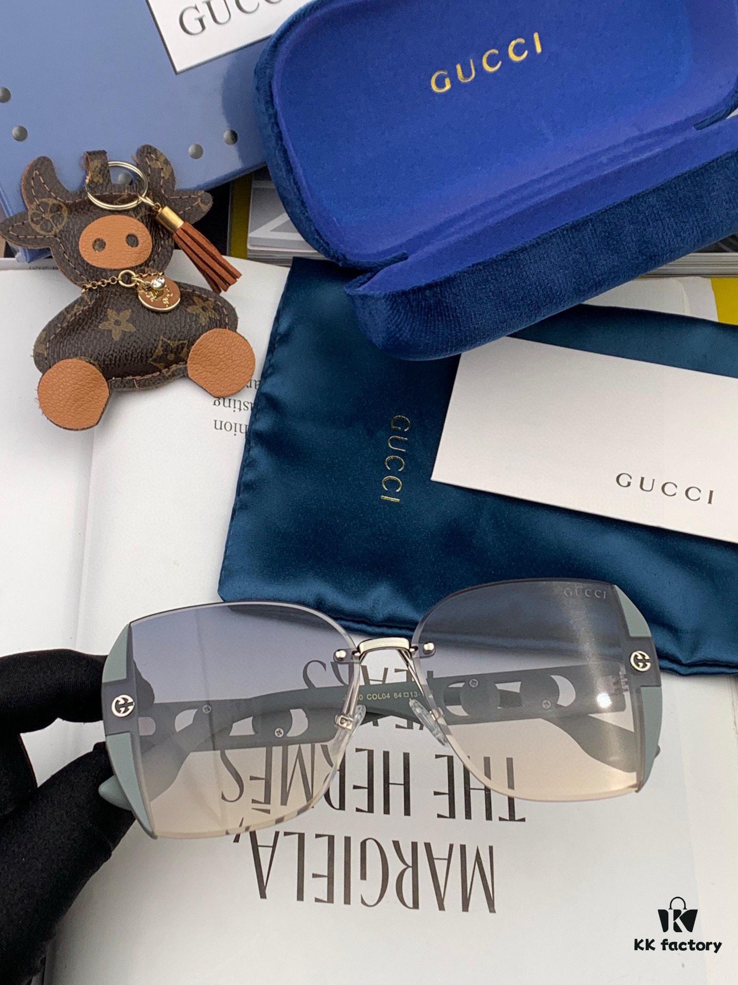 6931fd7c3a89a121ed54dc52 【GUCCI】2025 Spring New Arrival Trendy Fashion Square Frame Sunglasses High Quality Comfortable Wear Influencer Style Shades Model: G0296