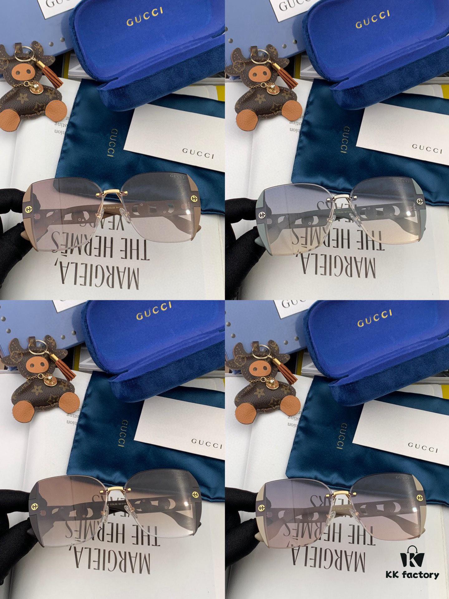 6931fd7d3a89a121ed54dc5d 【GUCCI】2025 Spring New Arrival Trendy Fashion Square Sunglasses High Quality Comfortable Fit Influencer Style Shades Model: G0296