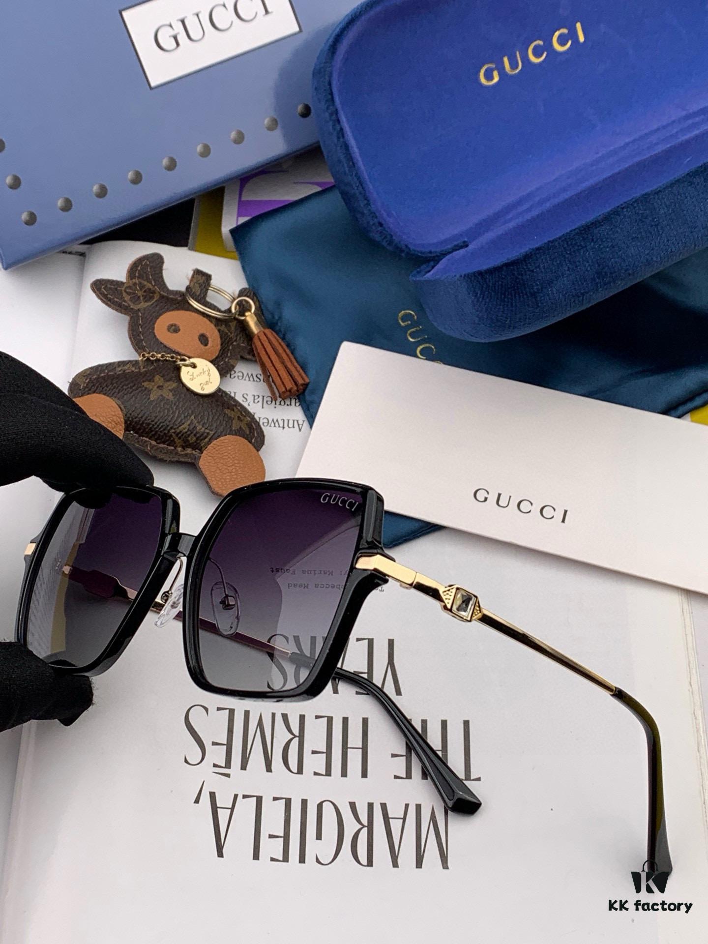 6931fd7e3a89a121ed54dc6b Gucci 2025 New Arrival Sunglasses, Elegant Rhinestone-Inlaid Design, Comfortable Fit, Highly Recommended - Model: G1307