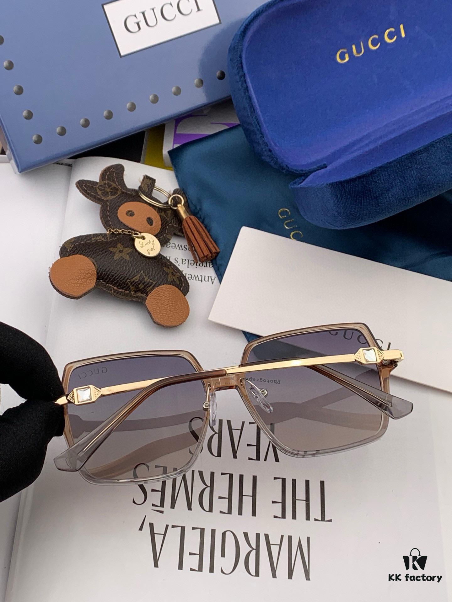 6931fd7e3a89a121ed54dc6e Gucci 2025 New Arrival Sunglasses, Elegant Rhinestone-Inlaid Design, Comfortable Fit, Highly Recommended - Model: G1307