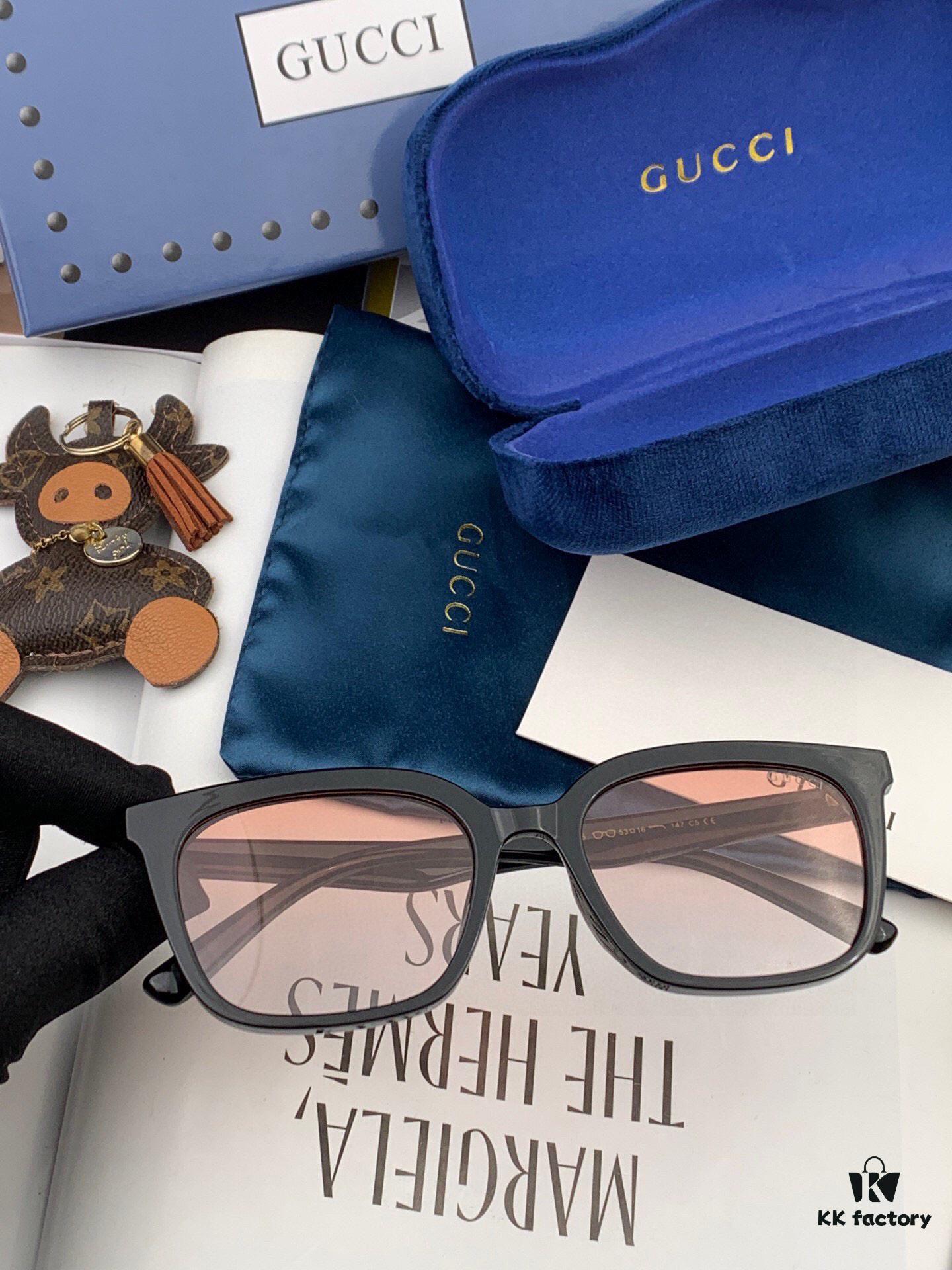 6931fd7f3a89a121ed54dc72 TR Polarized Series Gucci Classic Square Frame Design, Universal Fit for All Face Shapes, Stylish with Coats or Dresses, Nylon Polarized Lenses for UV Protection Model: G6290 Sunglasses